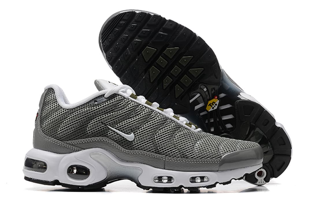 Nike Air Max TN — Cinzento Branco Preto foto 03