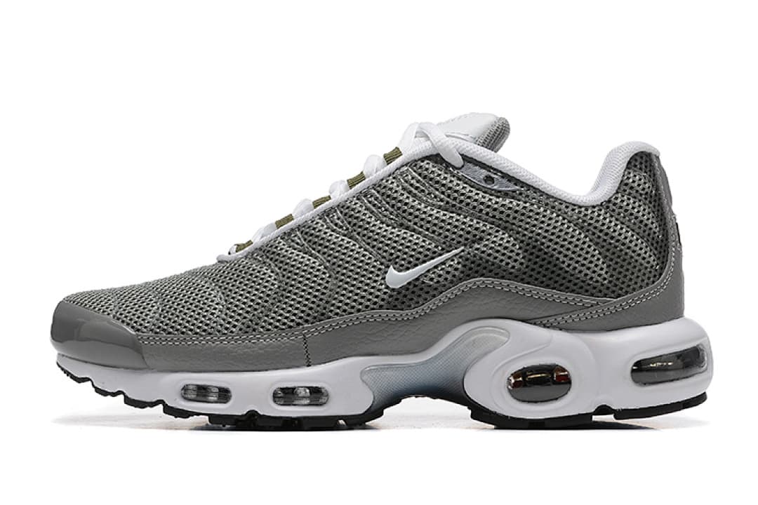 Nike Air Max TN — Cinzento Branco Preto foto 04