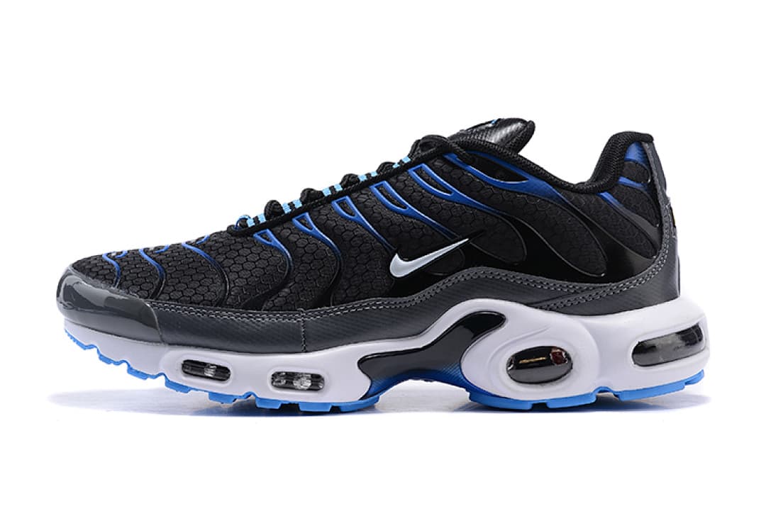 Nike Air Max TN — Preto Cinzento Azul foto 03