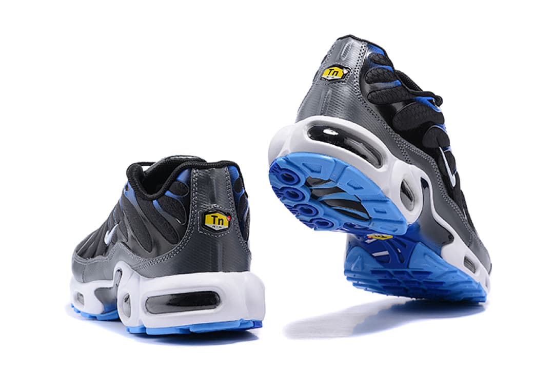 Nike Air Max TN — Preto Cinzento Azul foto 04