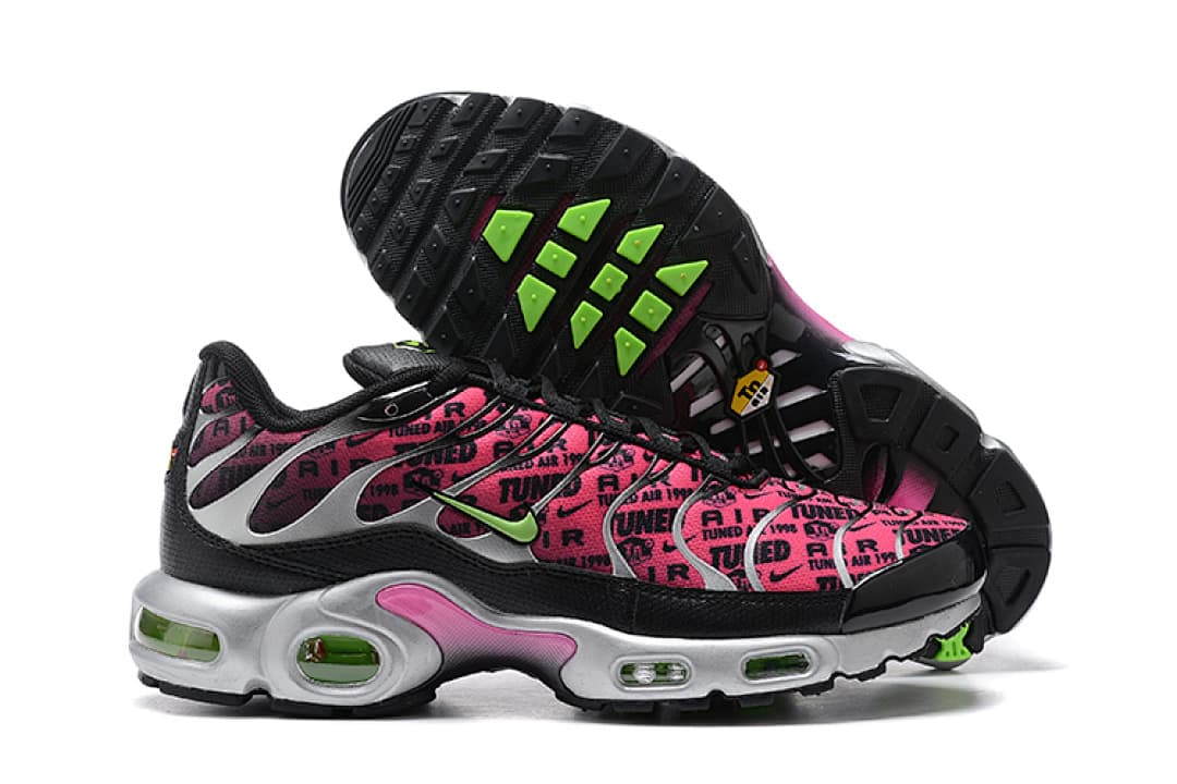 Nike Air Max TN — Preto Pink e Branco foto 02