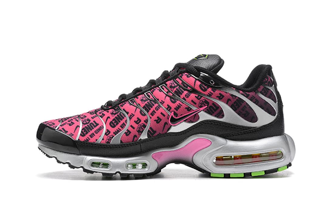Nike Air Max TN — Preto Pink e Branco foto 03