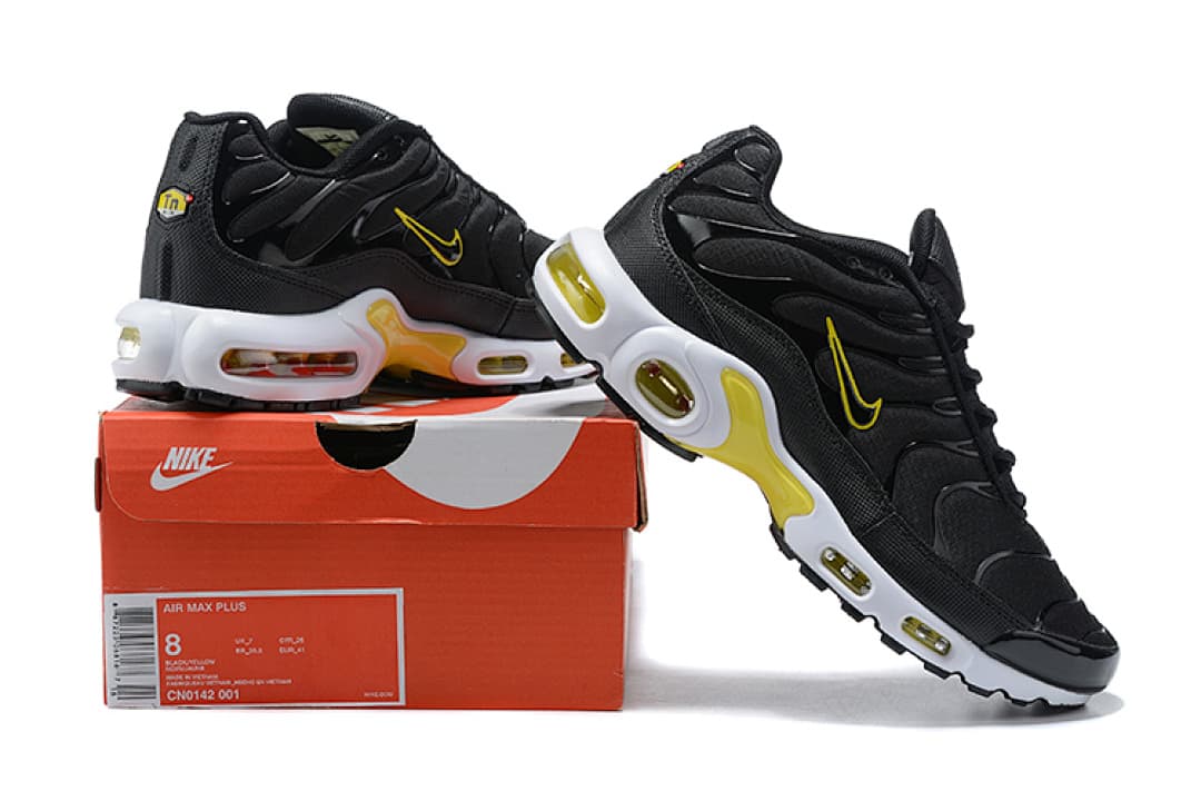Nike Air Max TN — Preto Amarelo foto 01