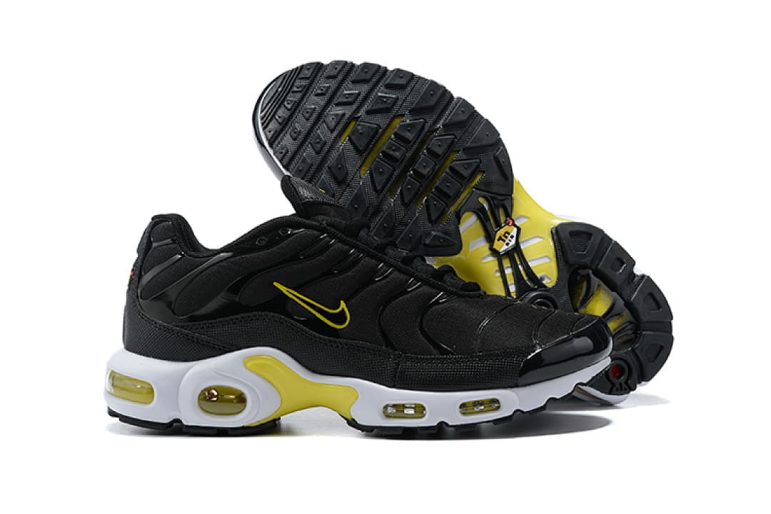 Nike Air Max TN — Preto Amarelo foto 03