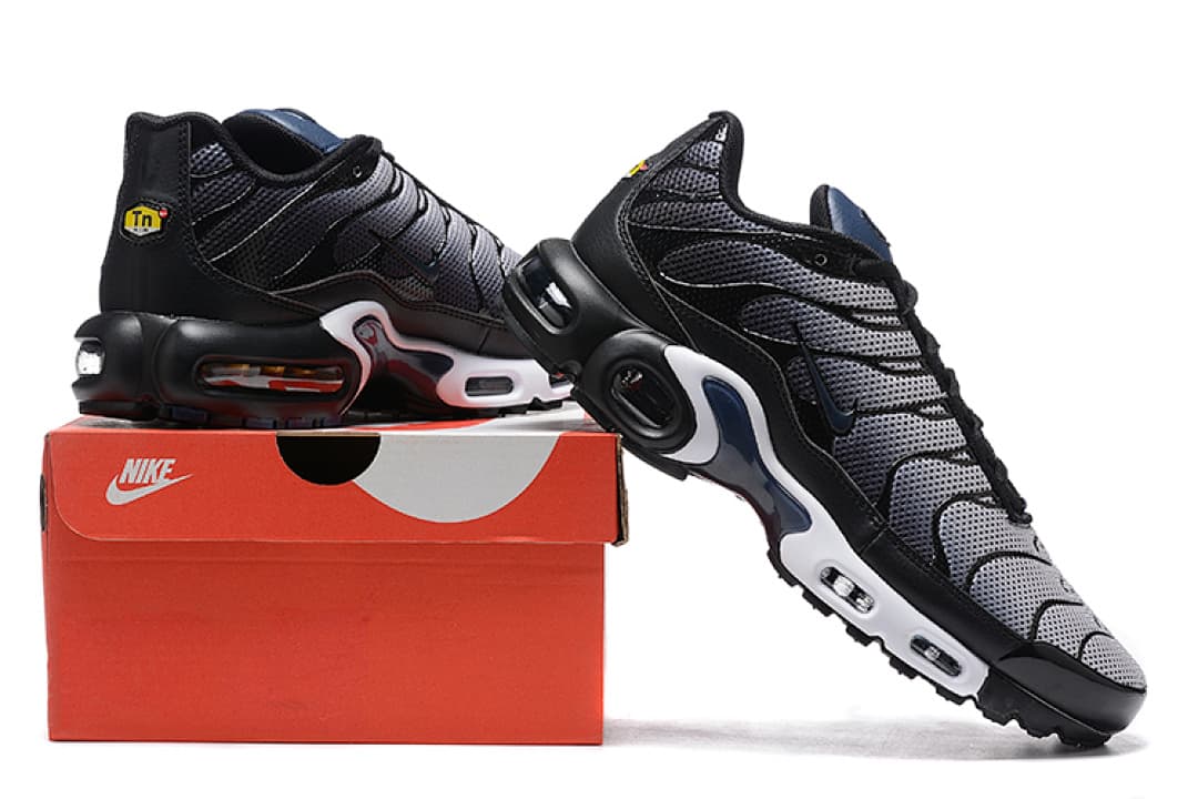 Nike Air Max TN — Preto Navy Cinza foto 01