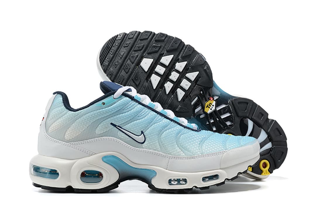 Nike Air Max TN — Azul Cyan Branco foto 03