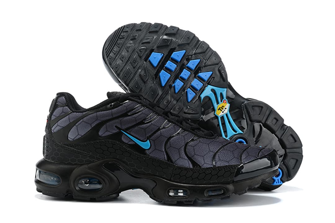 Nike Air Max TN — Cinza Azul Multicolor foto 02