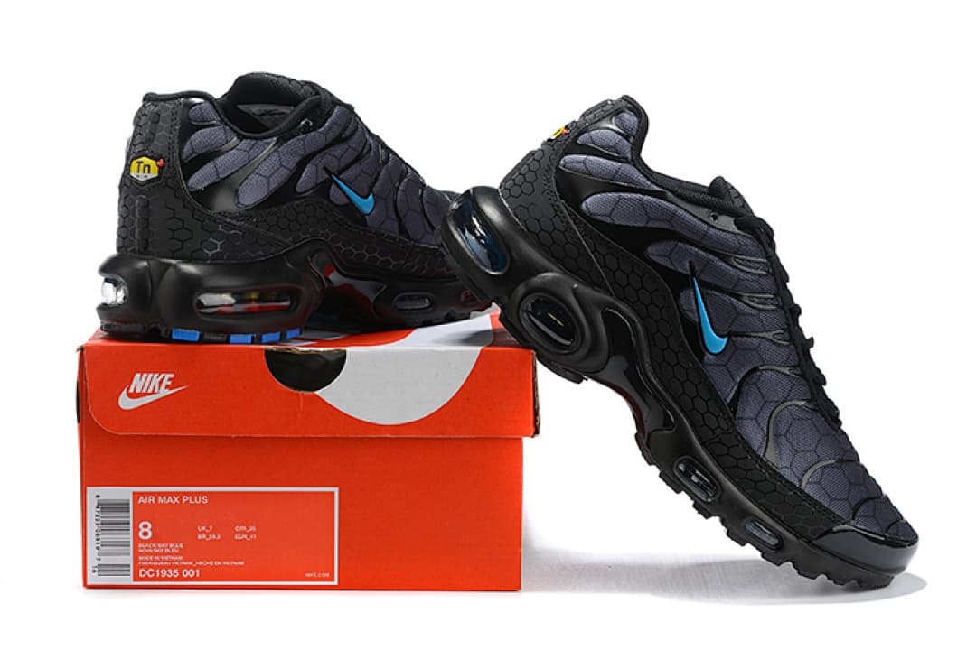 Nike Air Max TN — Cinza Azul Multicolor foto 04