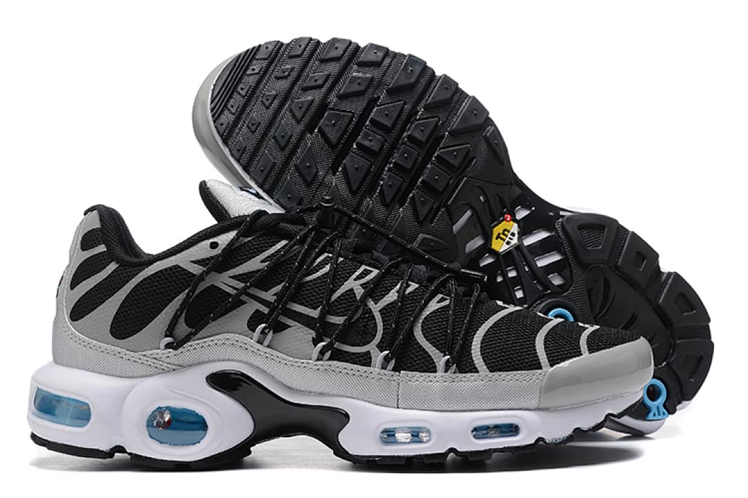 Nike Air Max TN — Cinza Branco Azul foto 02