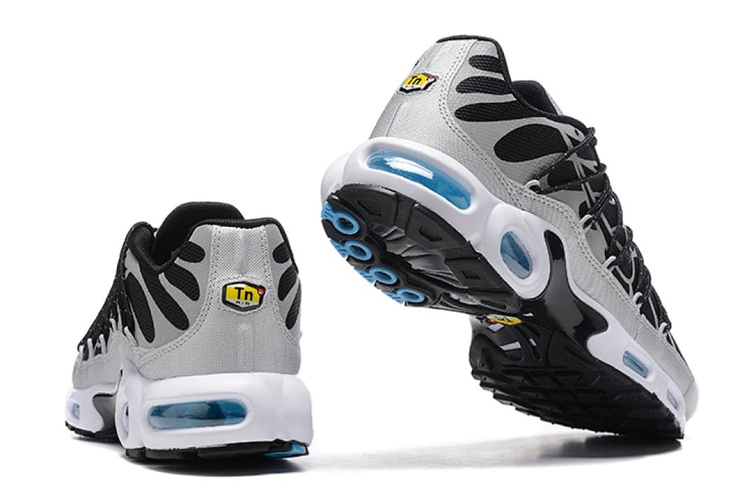 Nike Air Max TN — Cinza Branco Azul foto 04