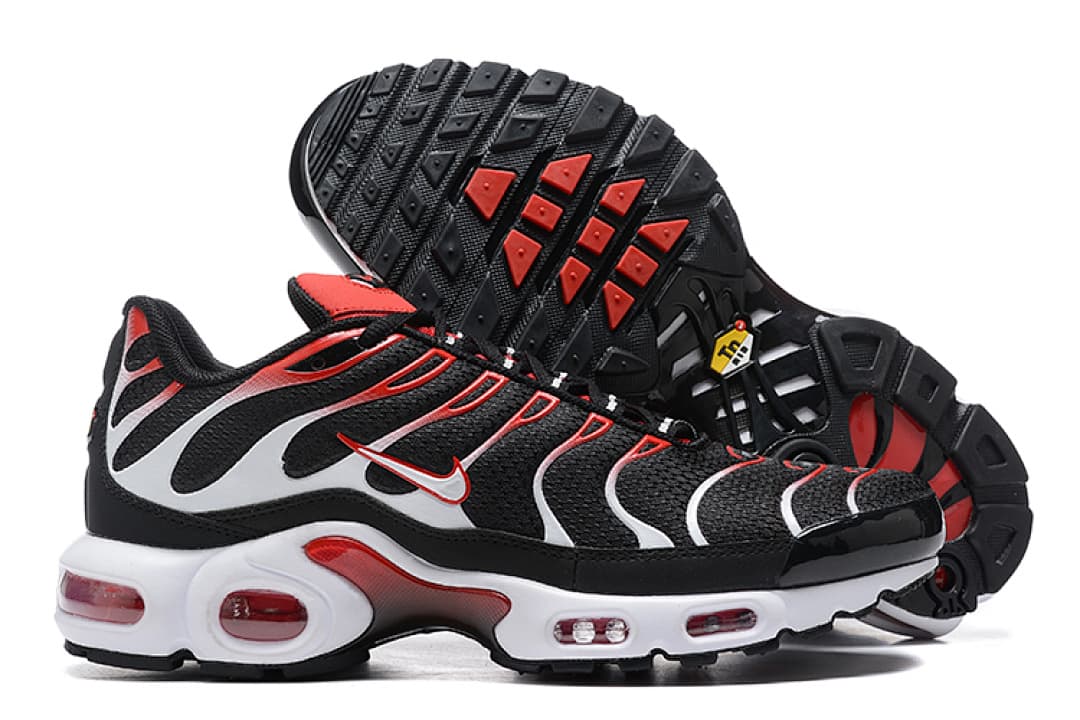 Nike Air Max TN — Black White Red foto 02