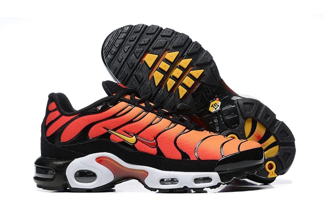 Nike Air Max TN — Patta Black Orange Yellow foto 03