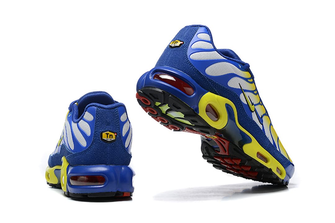 Nike Air Max TN — Azul Royal e Amarelo foto 03