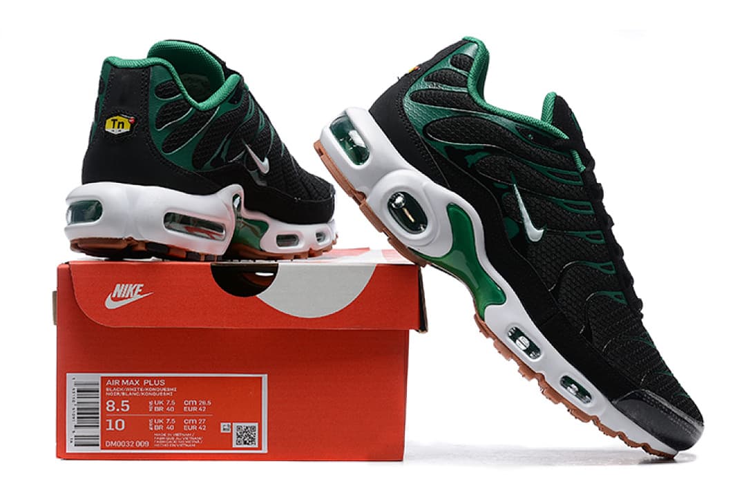 Nike Air Max TN — Preto Verde Pinho foto 01