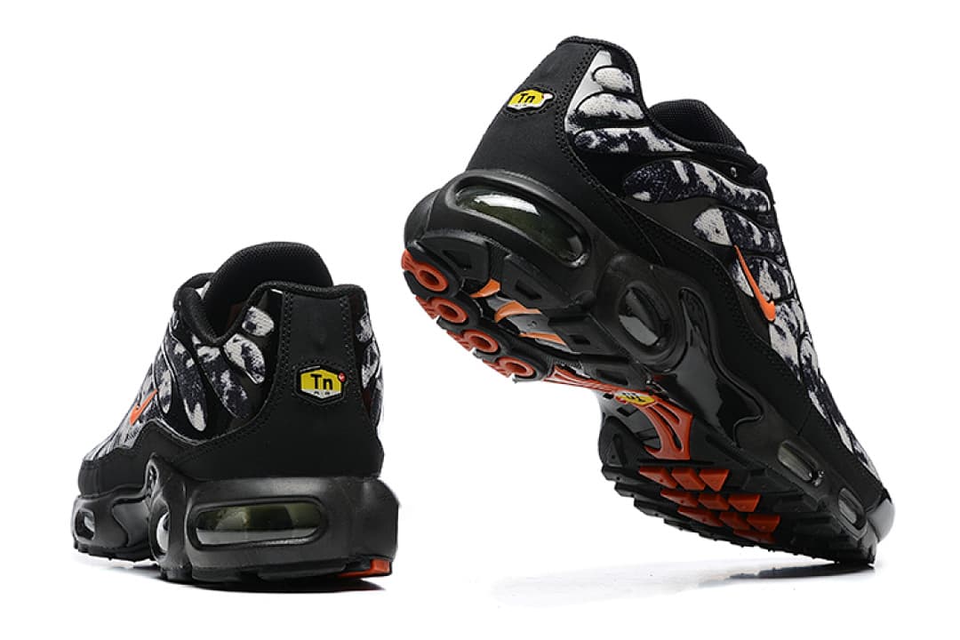 Nike Air Max TN — Preto Branco Padrão Animal foto 04