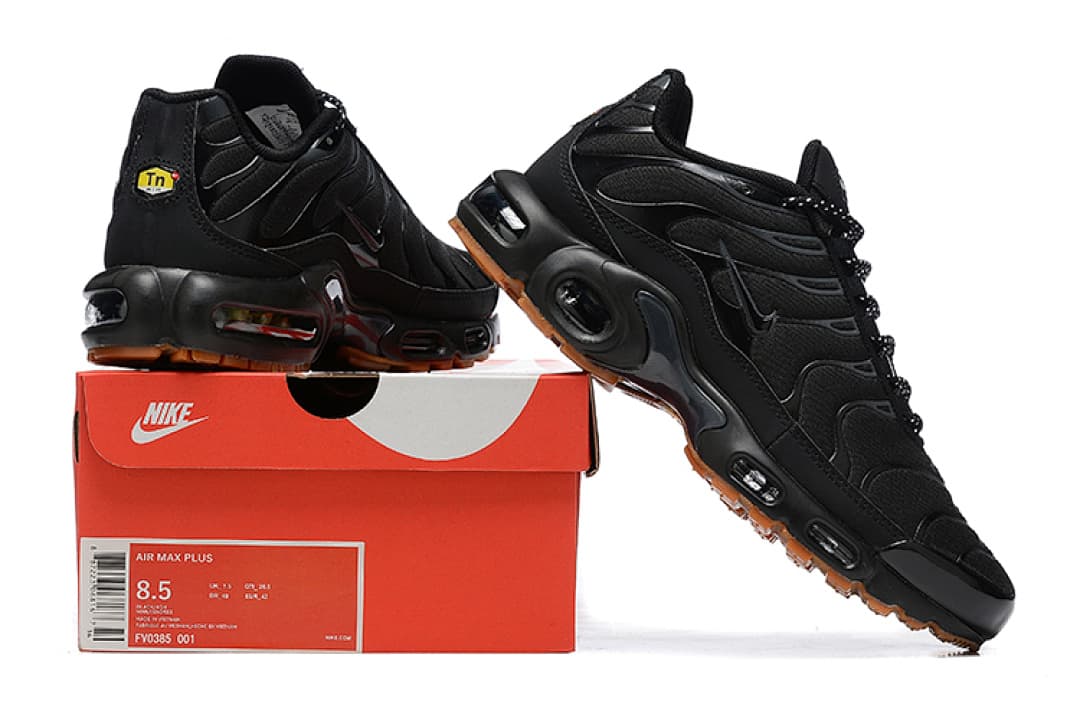 Nike Air Max Plus — Preto Laranja foto 01