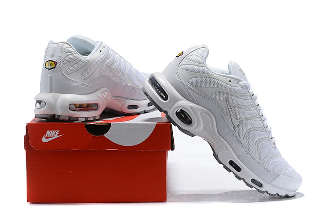 Nike Air Max TN — Branco Puro com Rosa Pastel foto 01