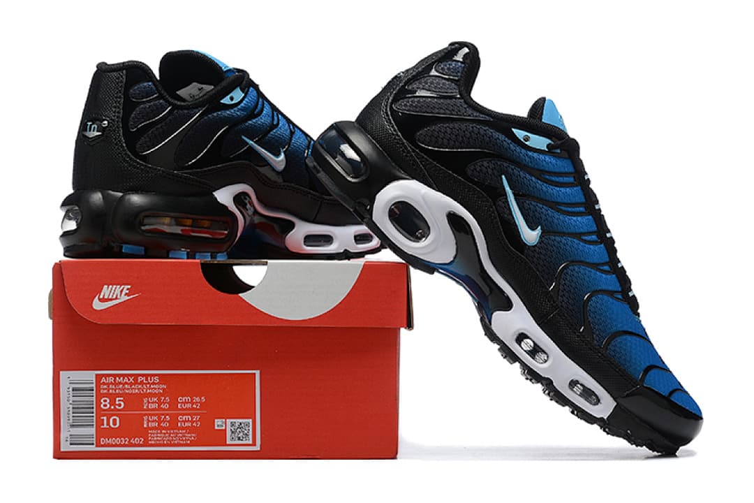 Nike Air Max TN — Preto com Azul Royal foto 01