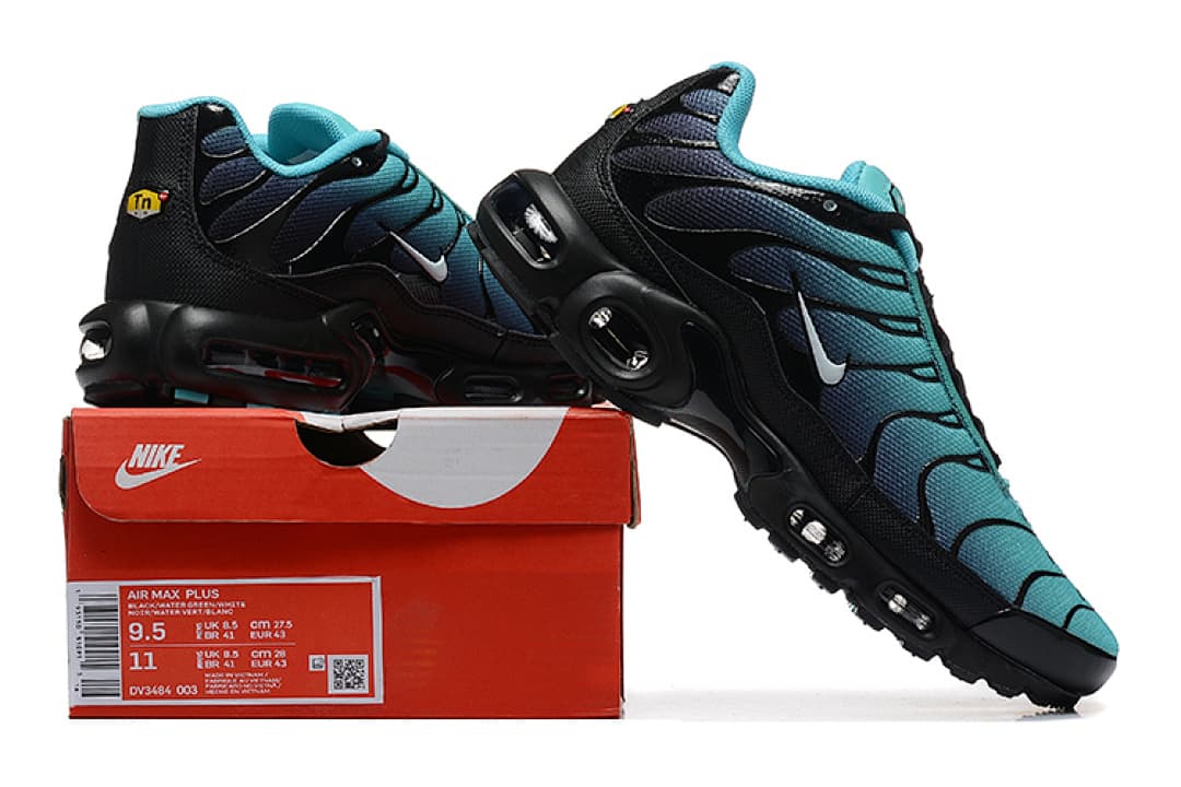 Nike Air Max TN — Azul Ciano Monocromático foto 04