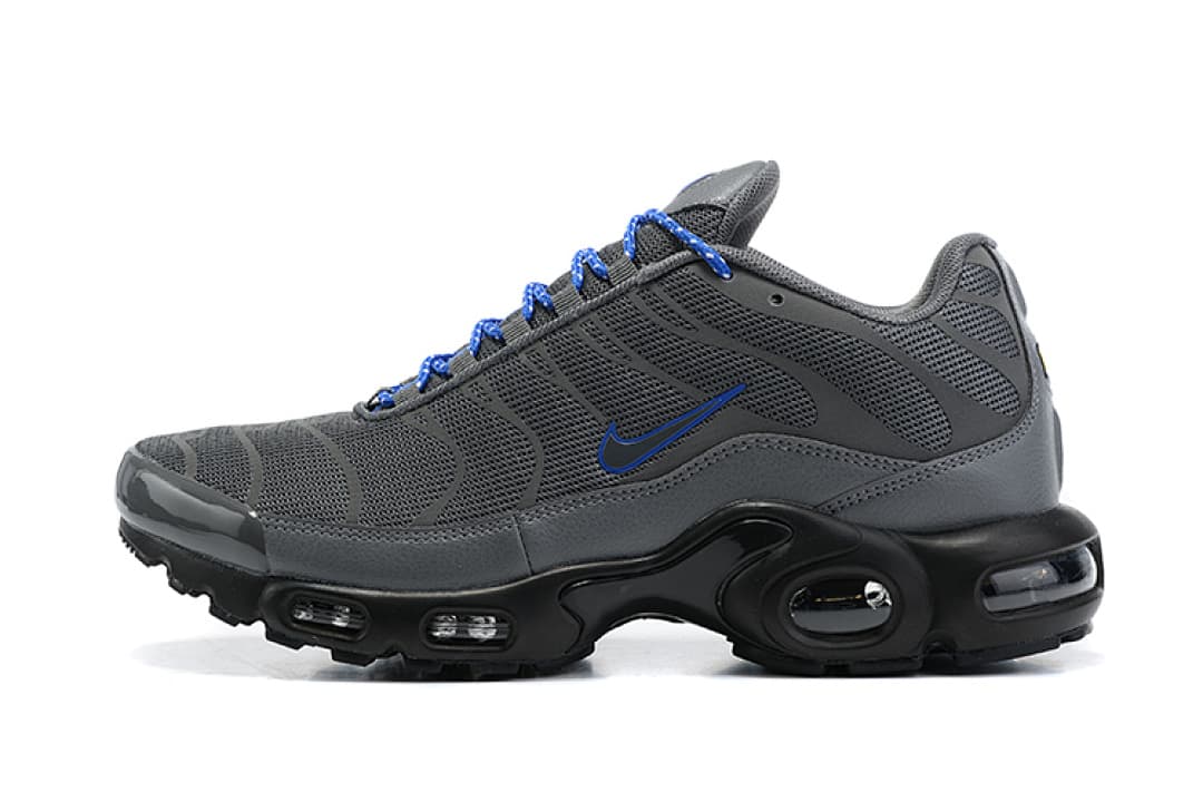 Nike Air Max TN — Cinzento com Azul Elétrico foto 03