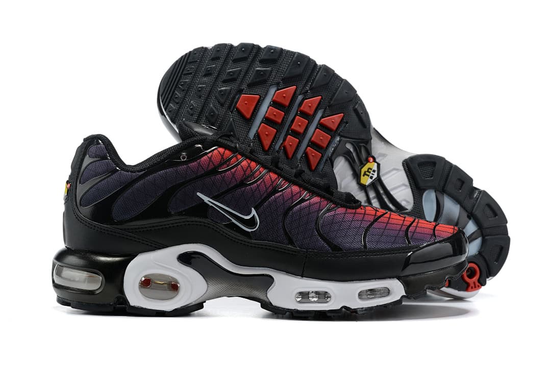 Nike Air Max Plus — Preto Vermelho Teal foto 02