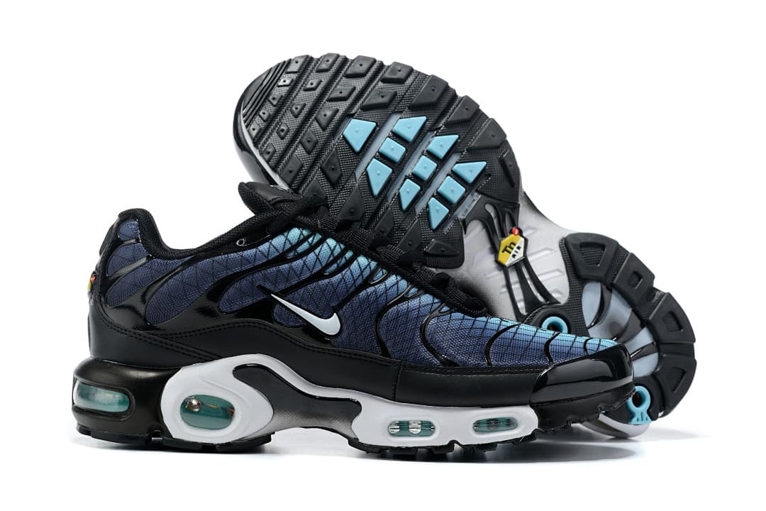 Nike Air Max Plus — Preto Amarelo Ouro foto 02