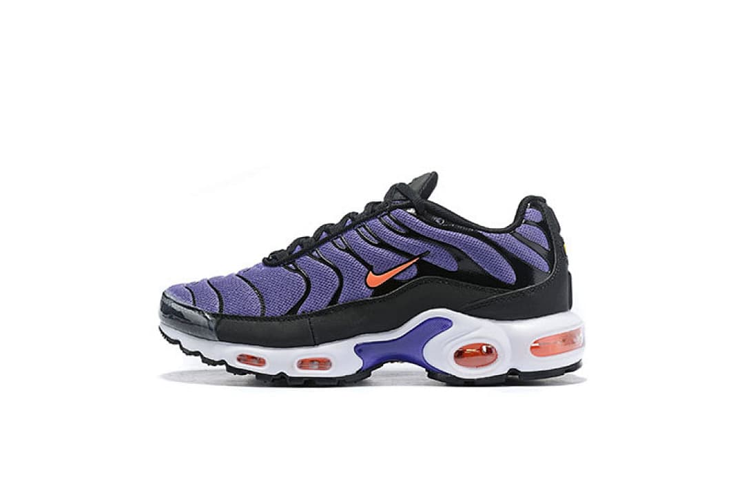 Nike Air Max Plus — Preto Roxo Laranja foto 02