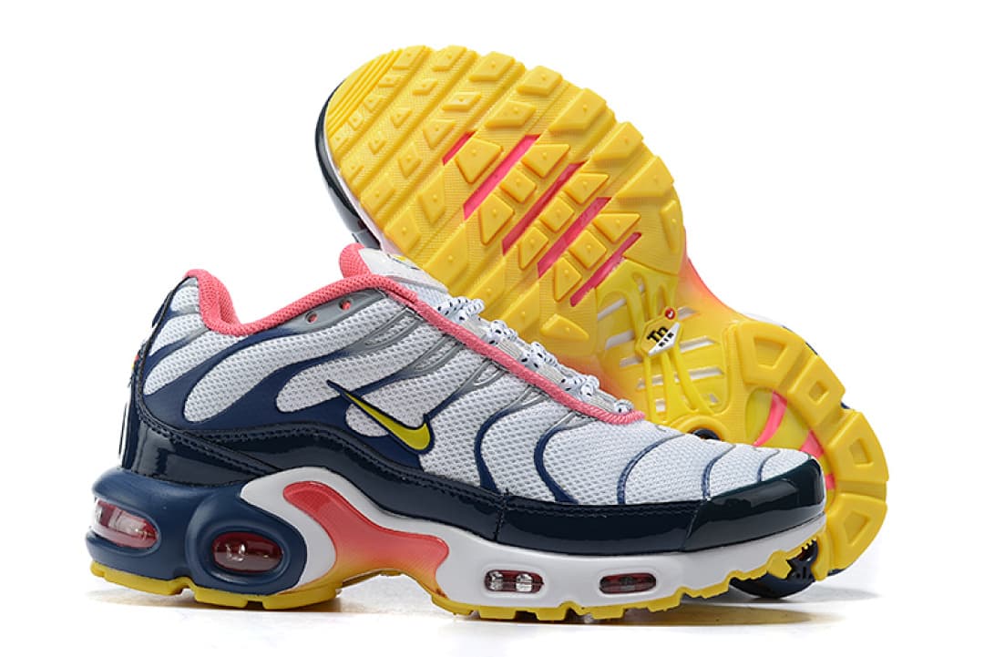 Nike Air Max Plus — Azul Marinho Rosa Branco foto 03