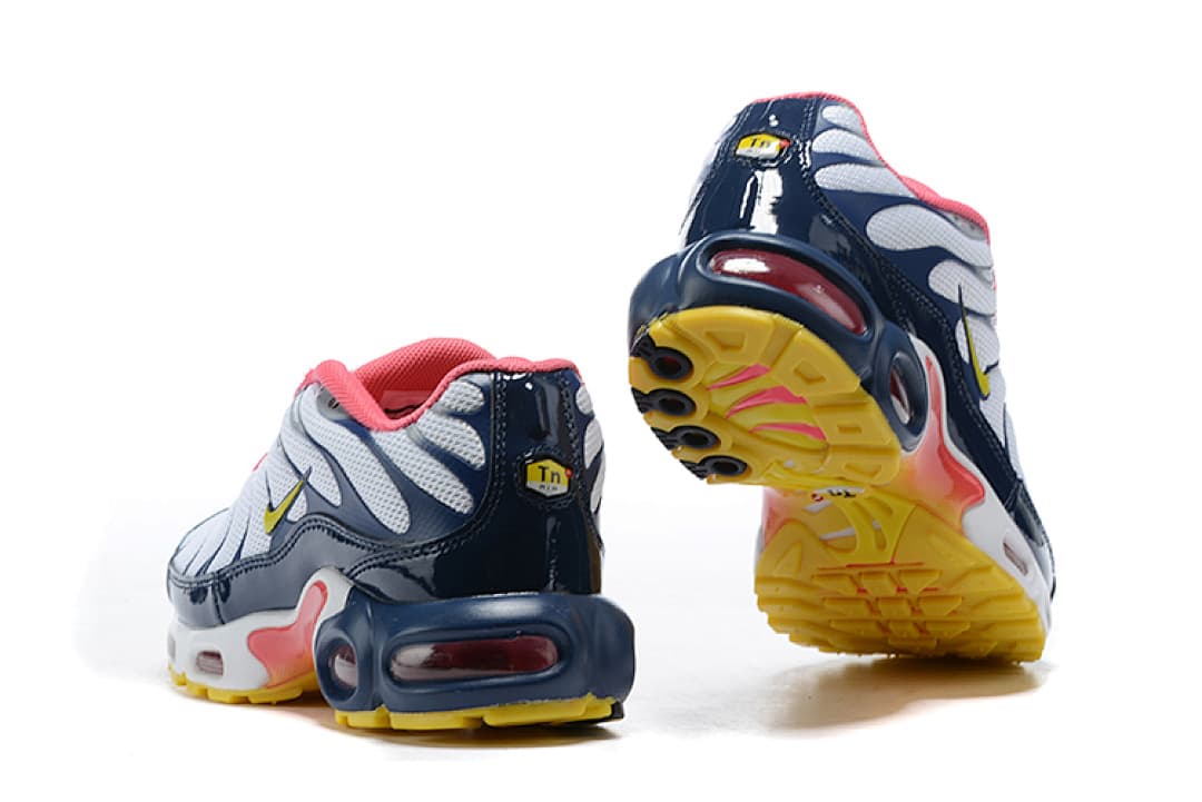 Nike Air Max Plus — Azul Marinho Rosa Branco foto 04