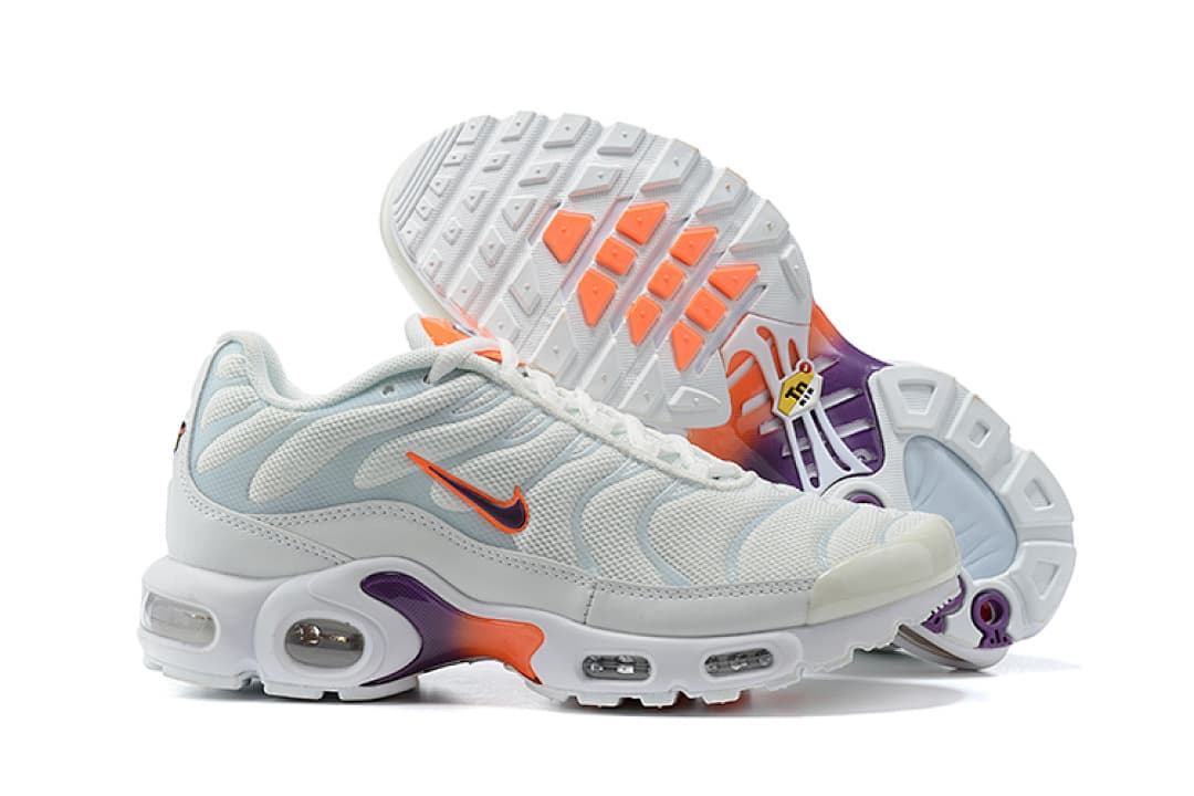 Nike Air Max Plus — Cinzento Laranja foto 03