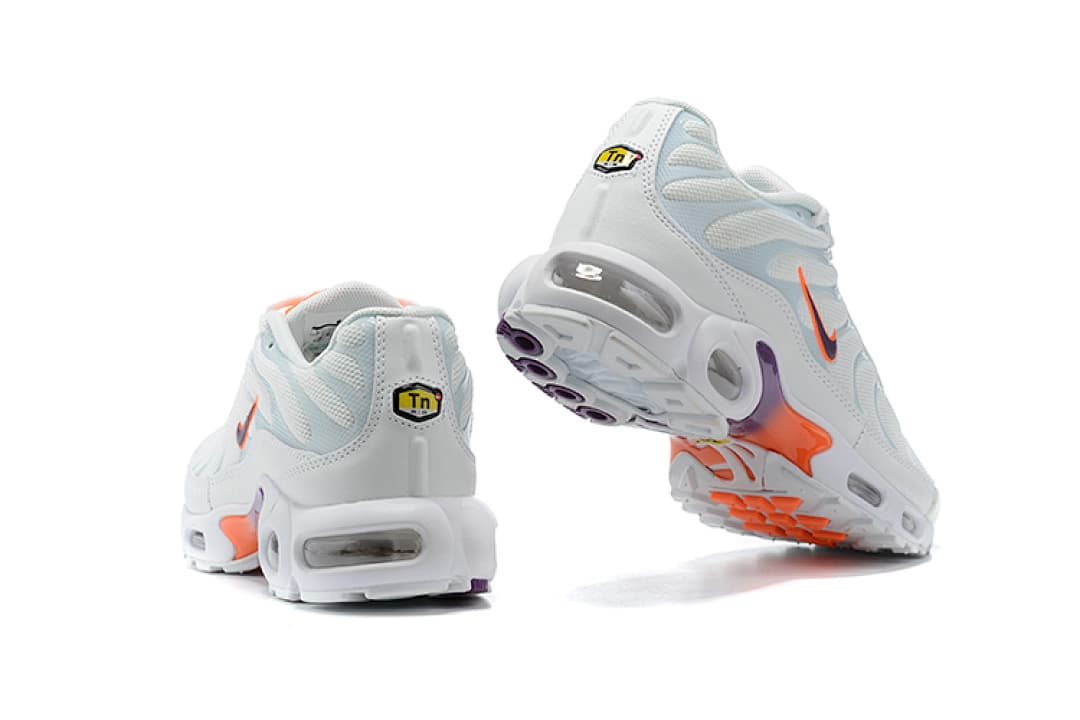 Nike Air Max Plus — Cinzento Laranja foto 04