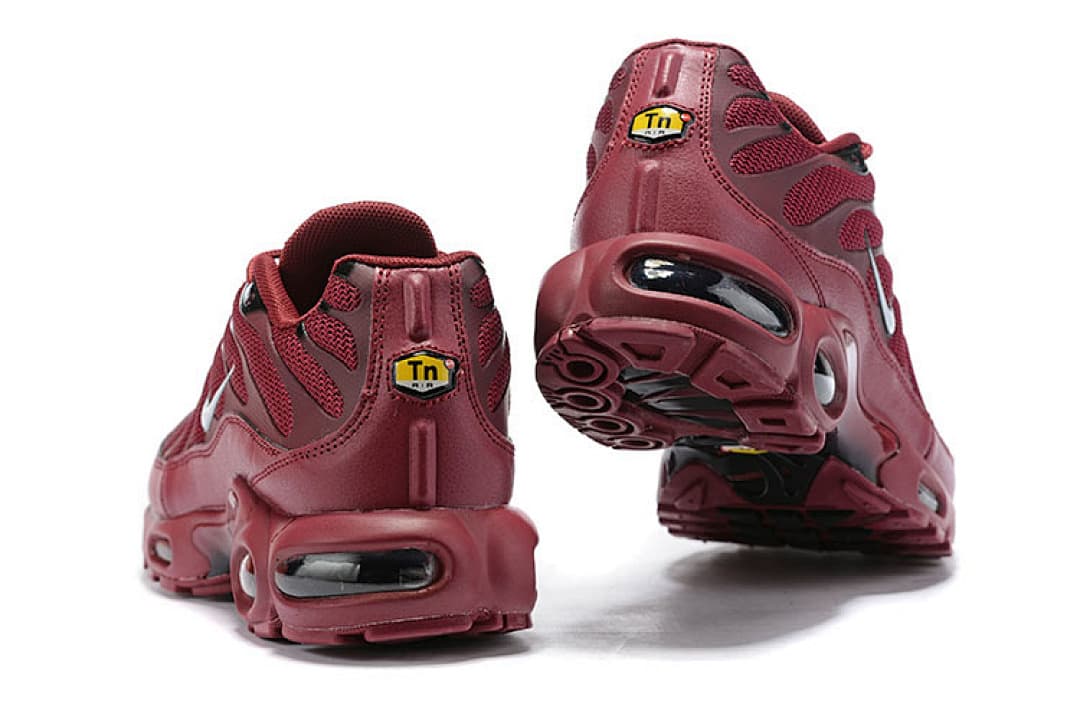 Nike Air Max Plus — Vinho Monocromático foto 04