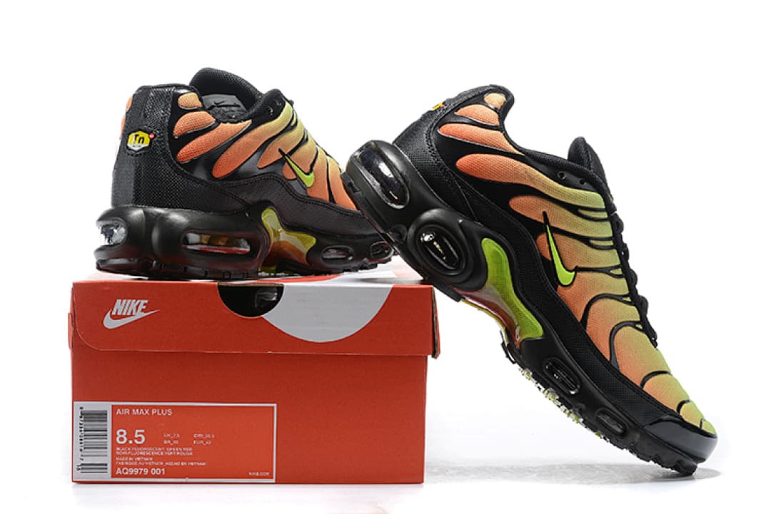 Nike Air Max TN — Black/Orange/Yellow foto 01