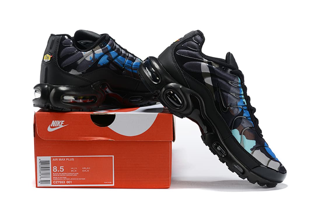 Nike Air Max TN — Black/Blue/Grey foto 04