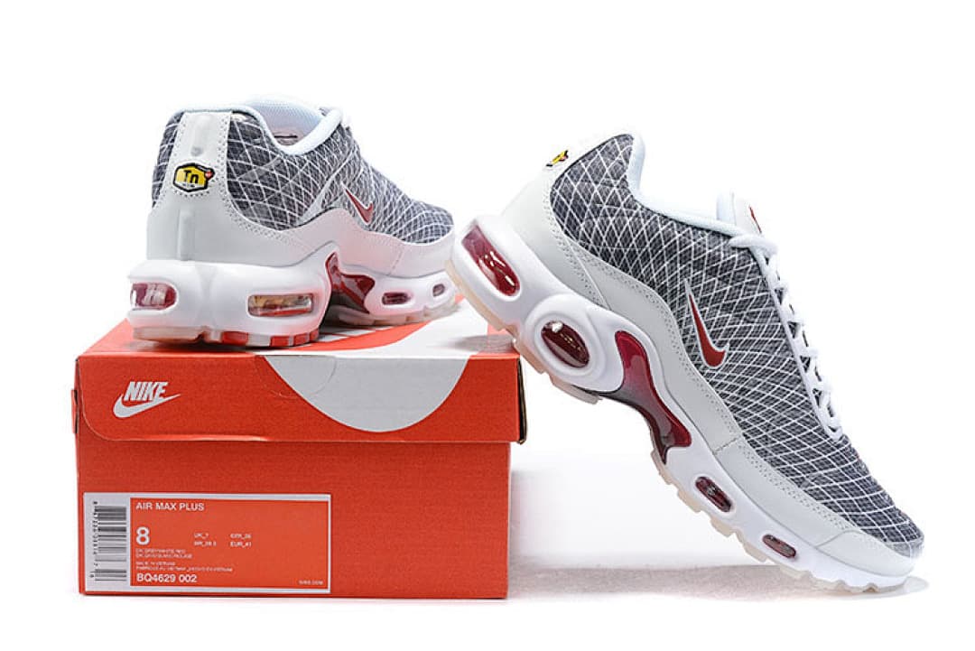 Nike Air Max TN — Grey/Red/White foto 03