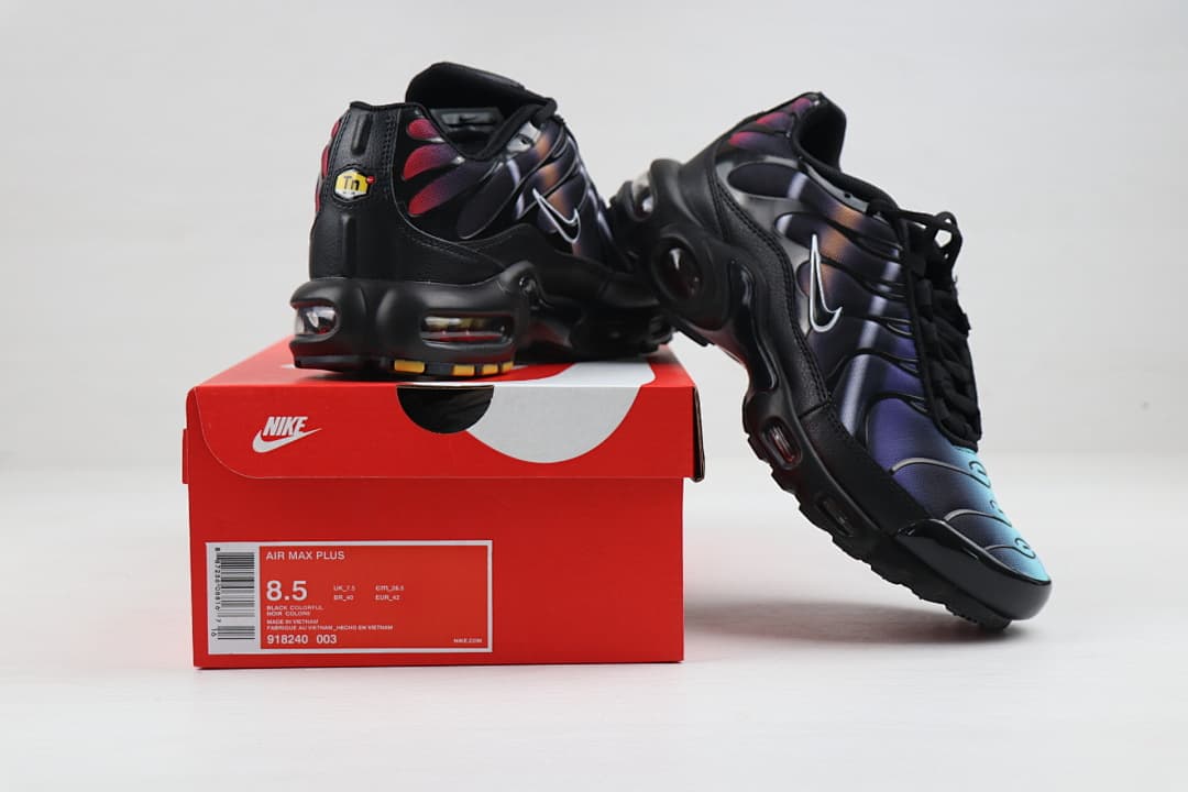 Nike Air Max TN — Black/Purple/Teal foto 04