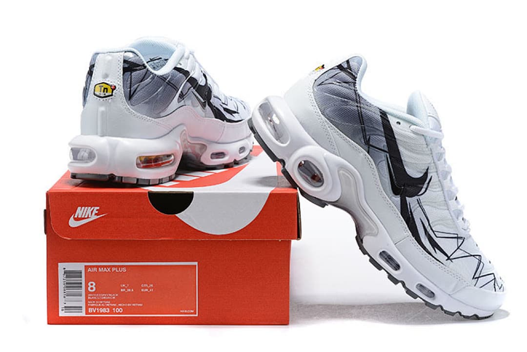 Nike Air Max TN — White/Navy/Black foto 03