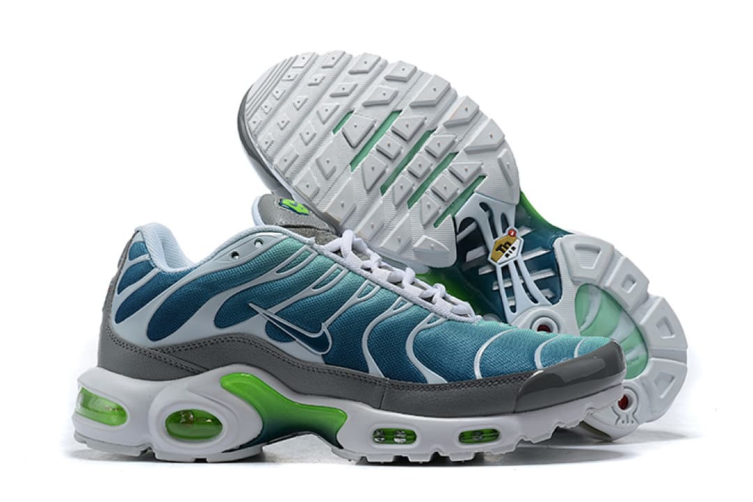 Nike Air Max TN — Grey, Blue & Green foto 03