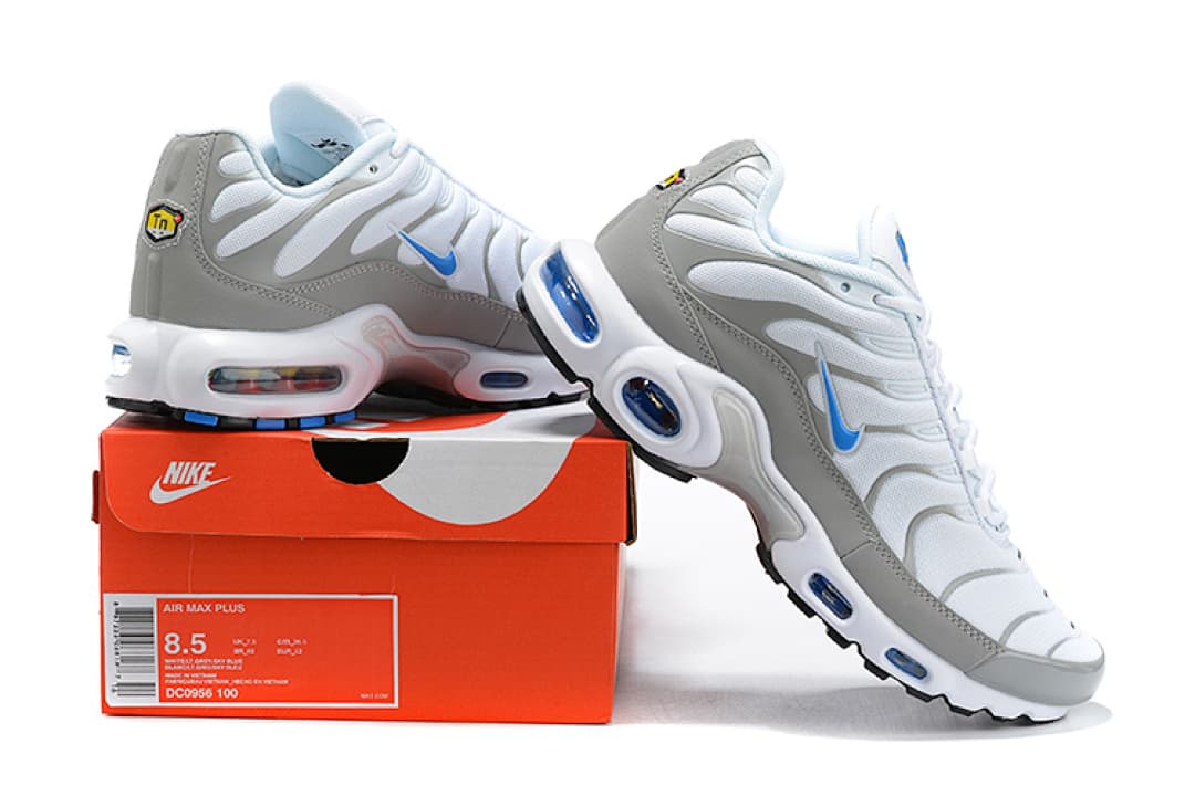 Nike Air Max TN — Grey, White & Blue foto 01