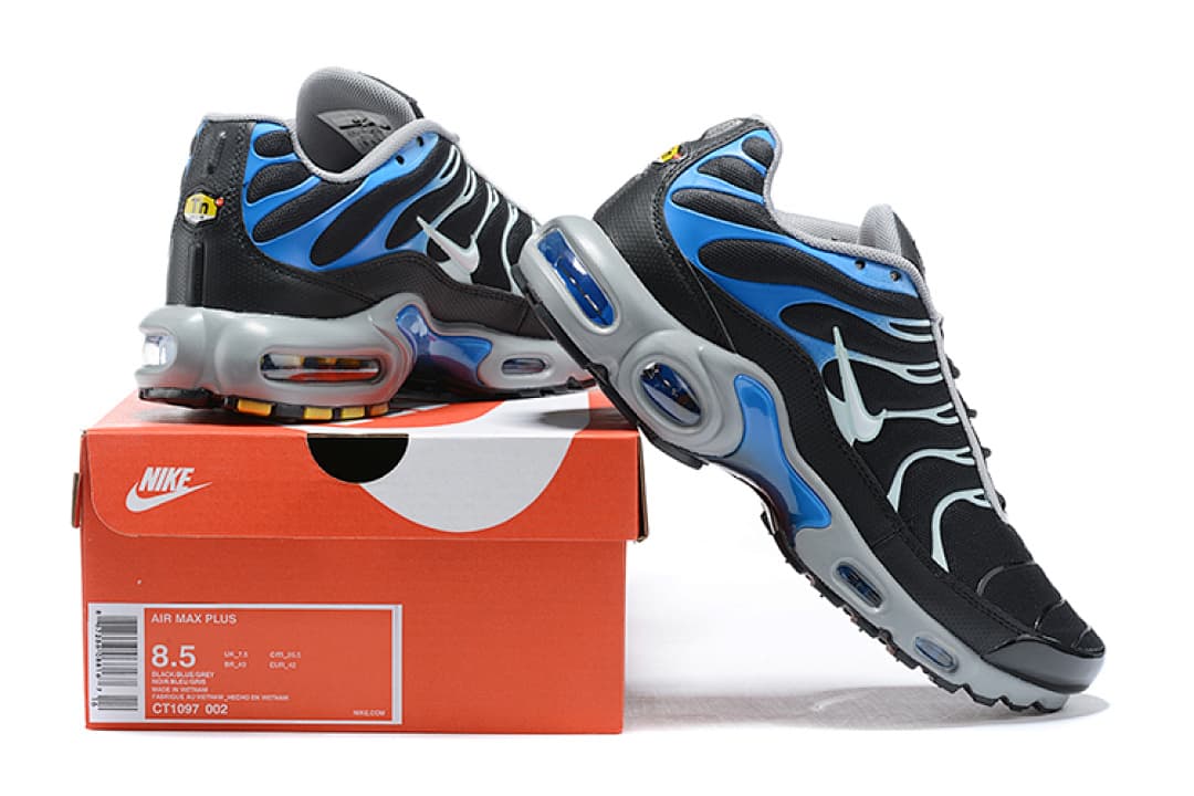 Nike Air Max TN — Black, Blue & White foto 01