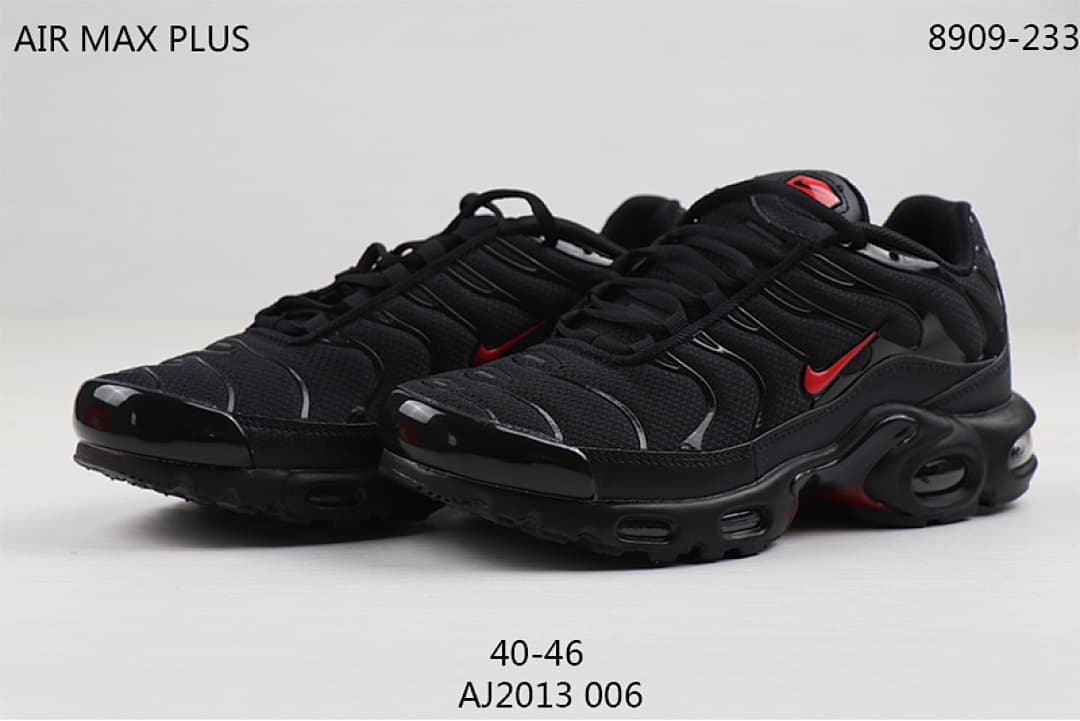 Nike Air Max TN — Black & Red foto 02