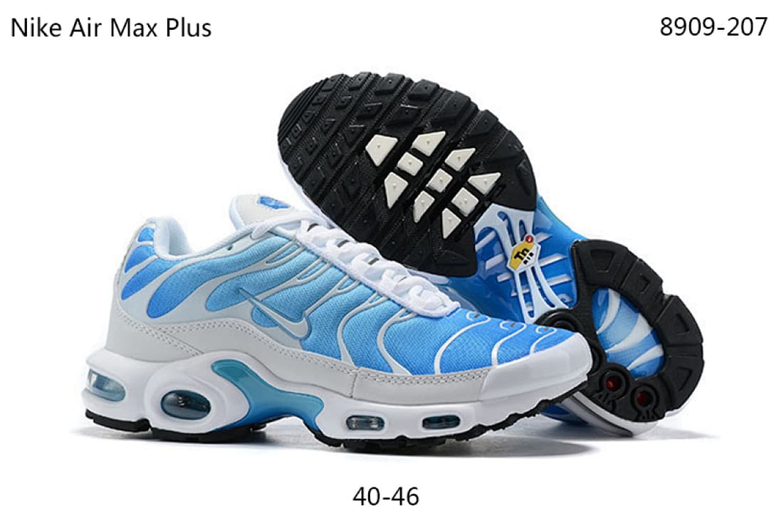 Nike Air Max TN — Grey, White & Blue foto 03