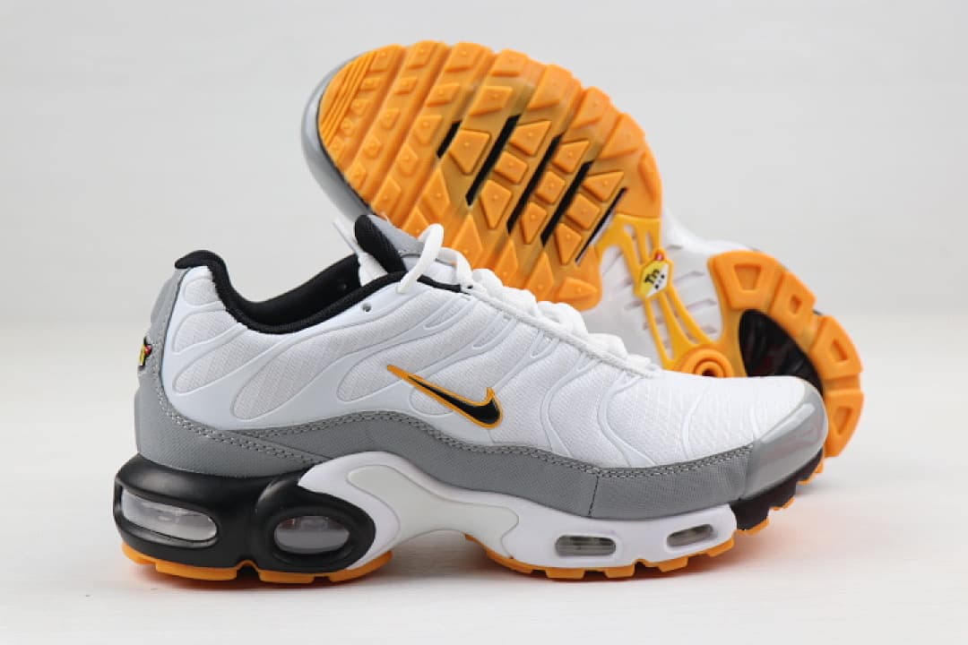 Nike Air Max TN — White, Orange & Grey foto 03