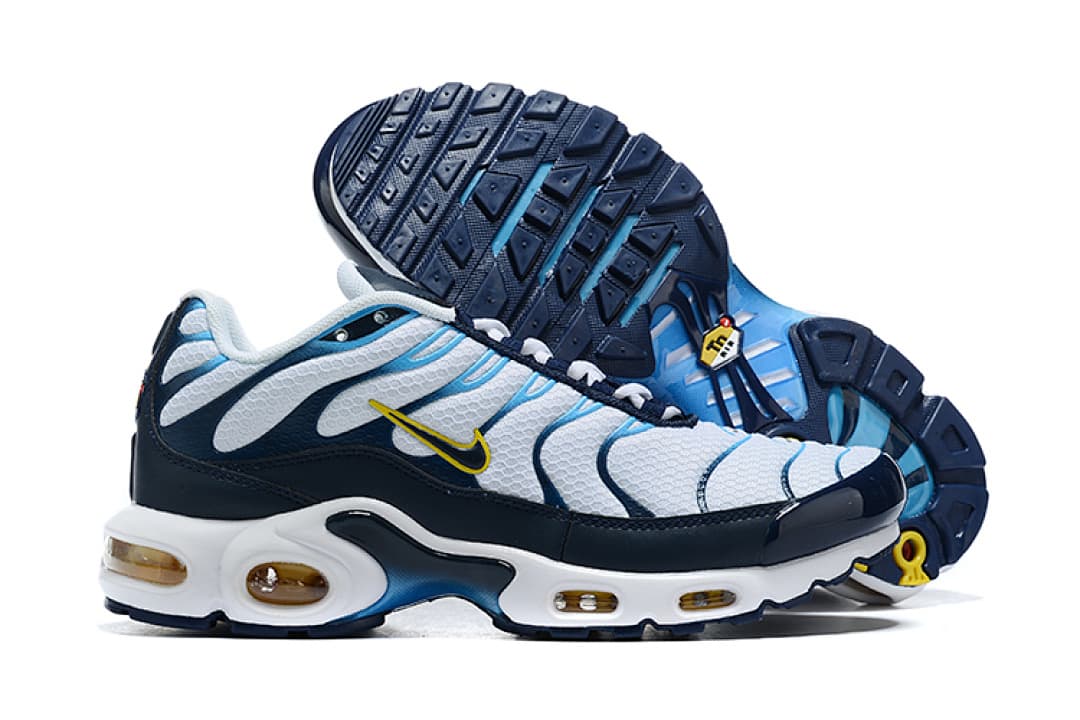 Nike Air Max TN — Grey, Yellow & Navy foto 02