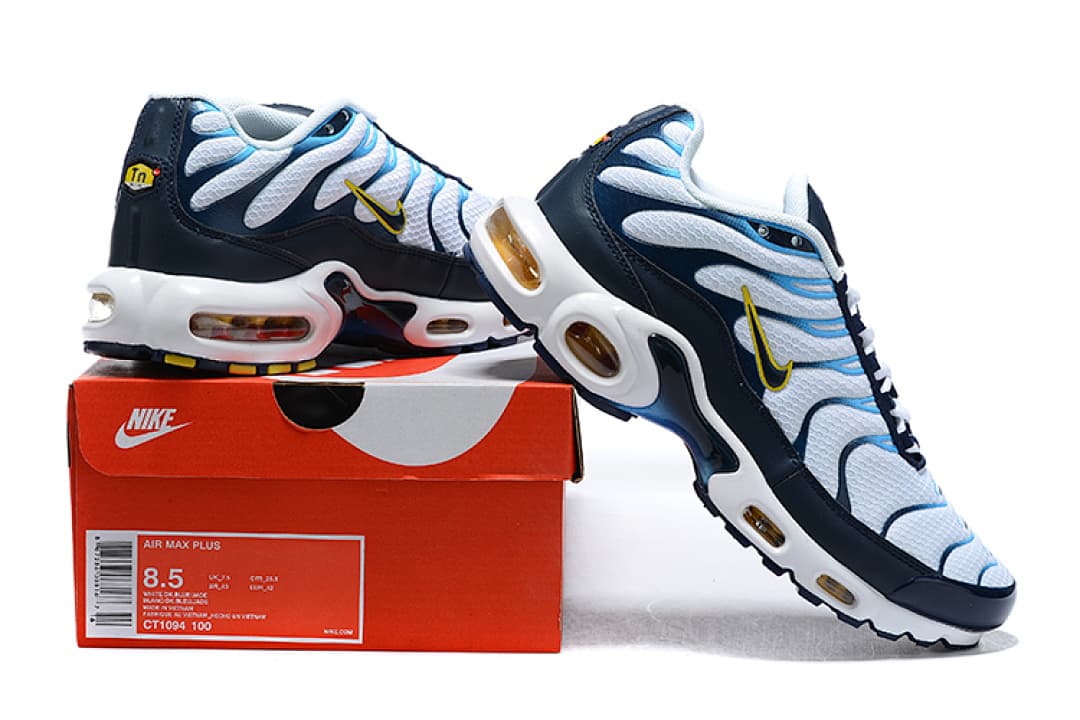Nike Air Max TN — Grey, Yellow & Navy foto 04
