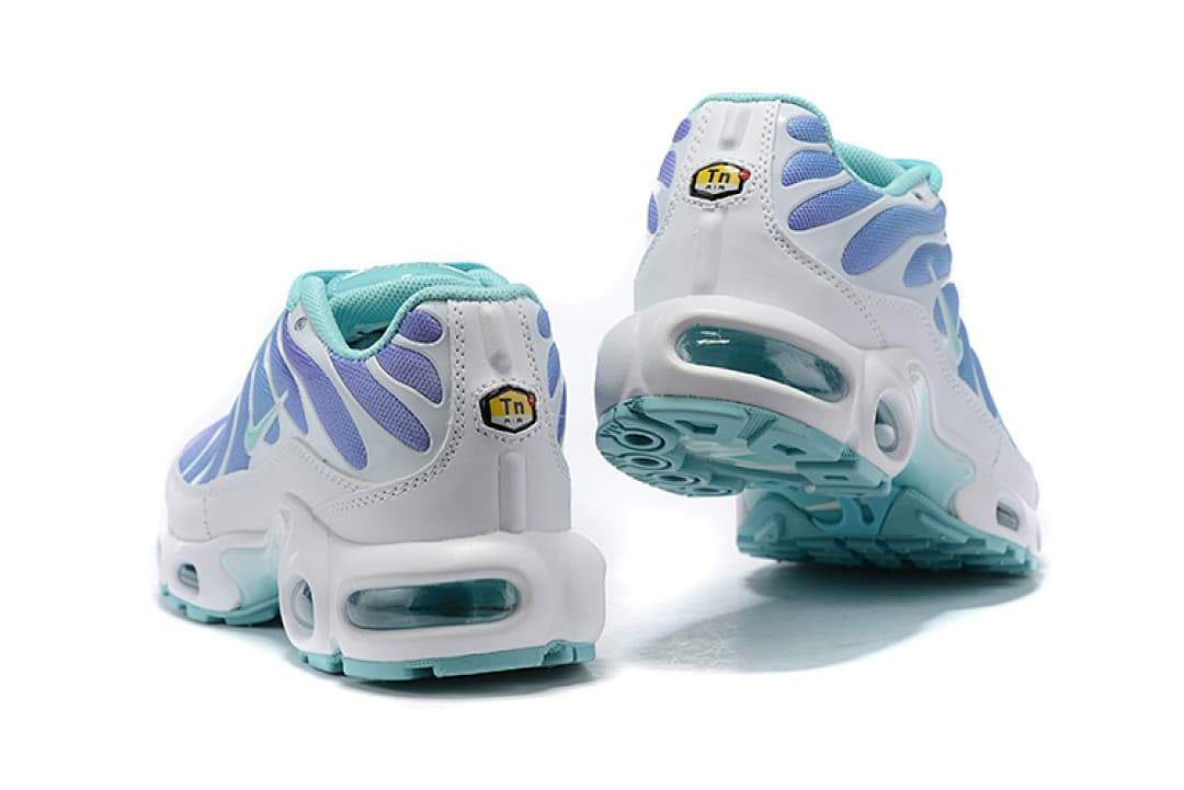 Nike Air Max TN — Branco Azul Roxo Turquesa foto 04