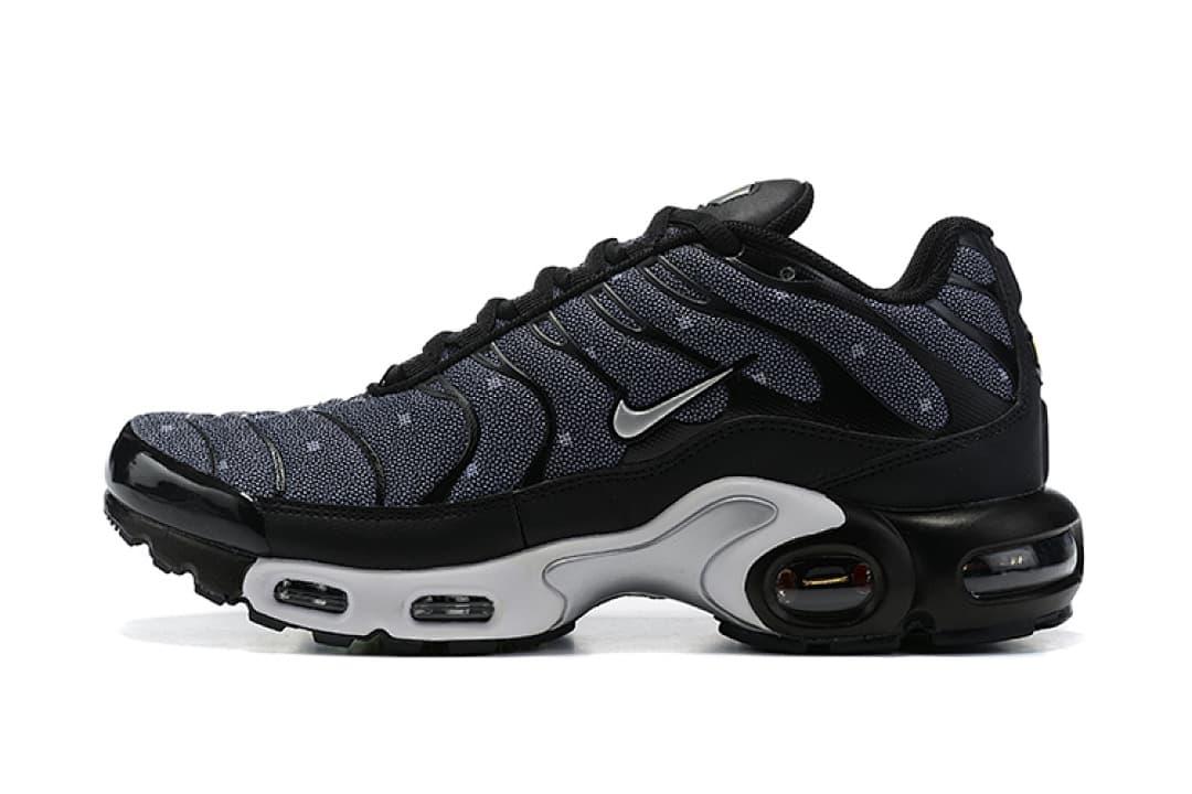 Nike Air Max TN — Preto Cinzento Branco Vermelho foto 03