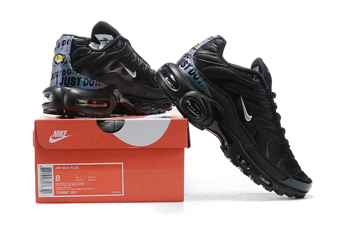 Nike Air Max TN — Preto com Lettering Roxo foto 01