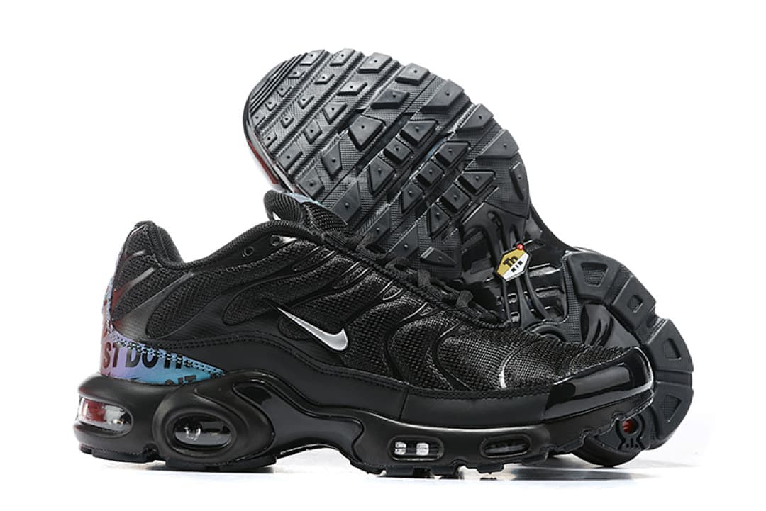 Nike Air Max TN — Preto com Lettering Roxo foto 03