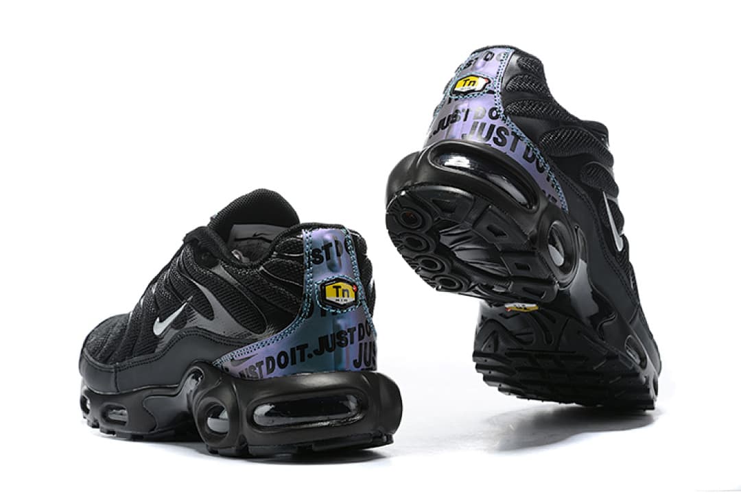 Nike Air Max TN — Preto com Lettering Roxo foto 04